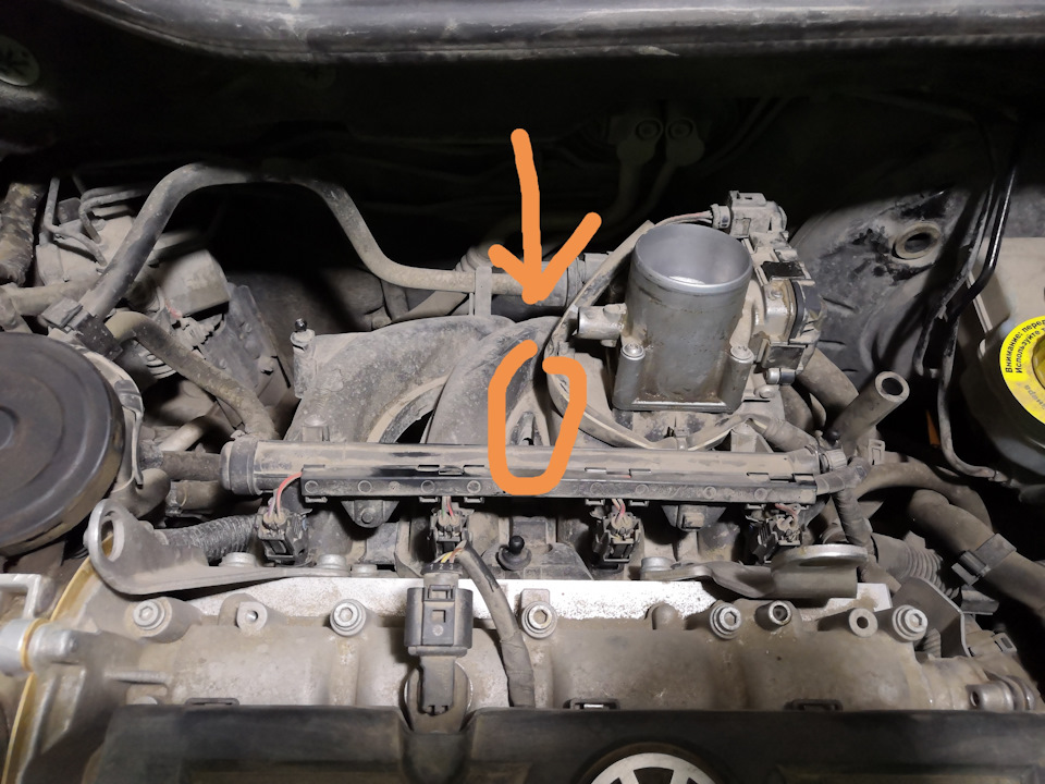 Слизался 12 гранный болт — Volkswagen Polo Sedan, 1,6 л, 2015 года ...