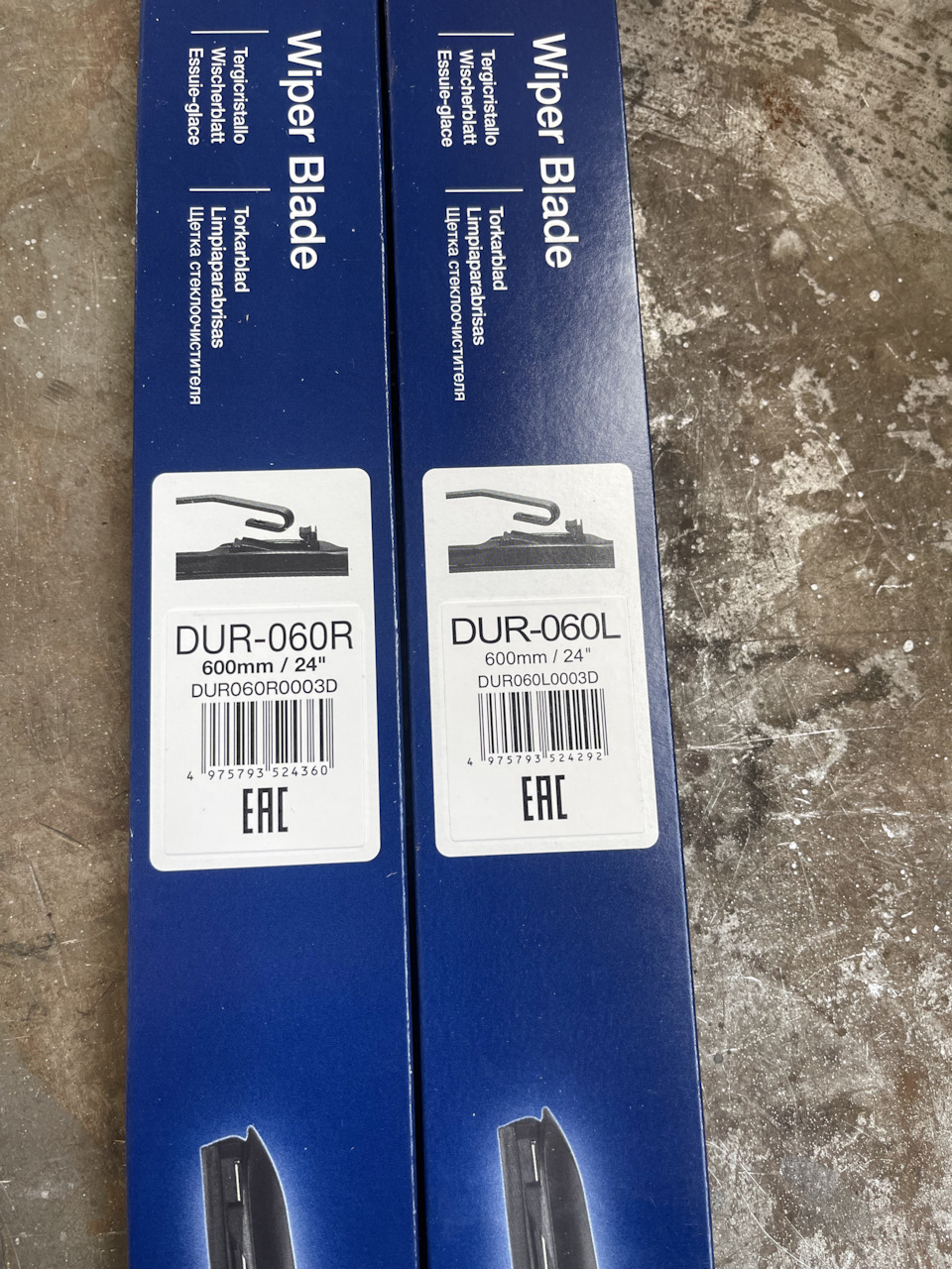 Хочу видеть мир в HD. Замена дворников Denso DUR-060R и DUR-060L ...
