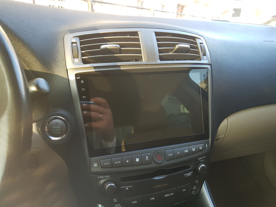 Как снять магнитолу лексус ис 250 Честный отзыв на магнитолу Android - Lexus IS II, 2,5 л, 2009 года наблюдение DR