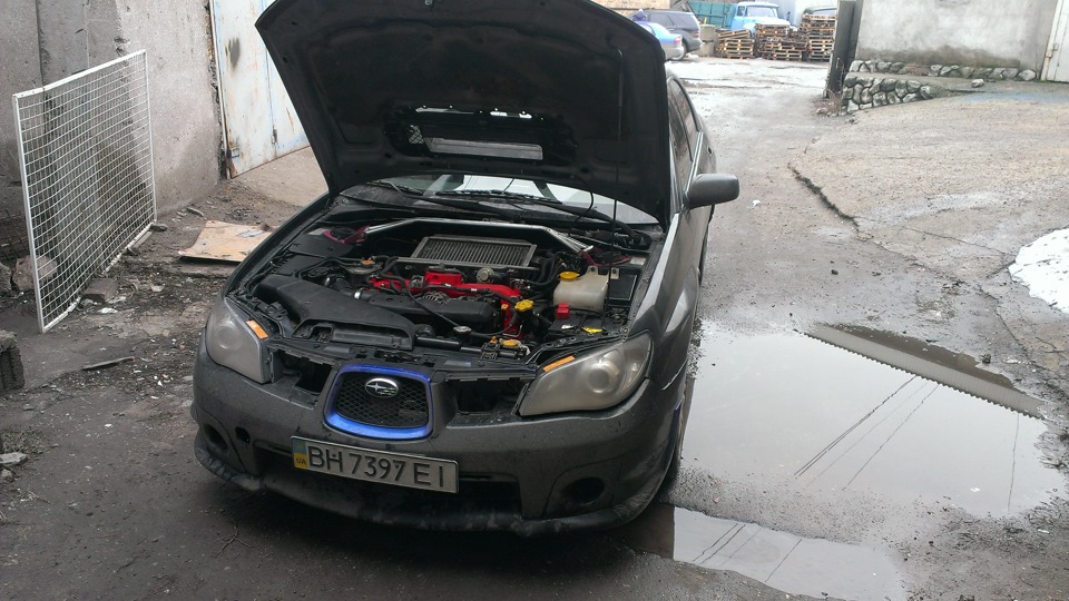 Subaru Impreza WRX STI в прошлом электромобиль
