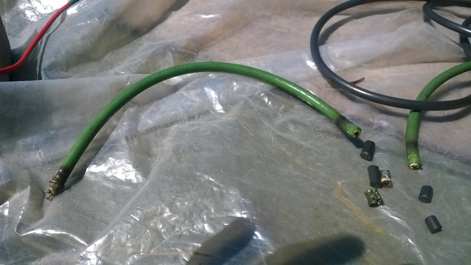 Самодельные высоковольтные провода. — ГАЗ 3102, 2,4 л, 1987 года ...