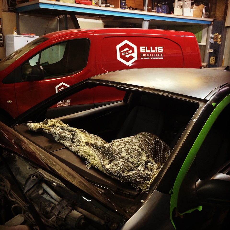 Запись #13. Замена лобового стекла и… Первый выезд! Ура! — Opel Astra H ...