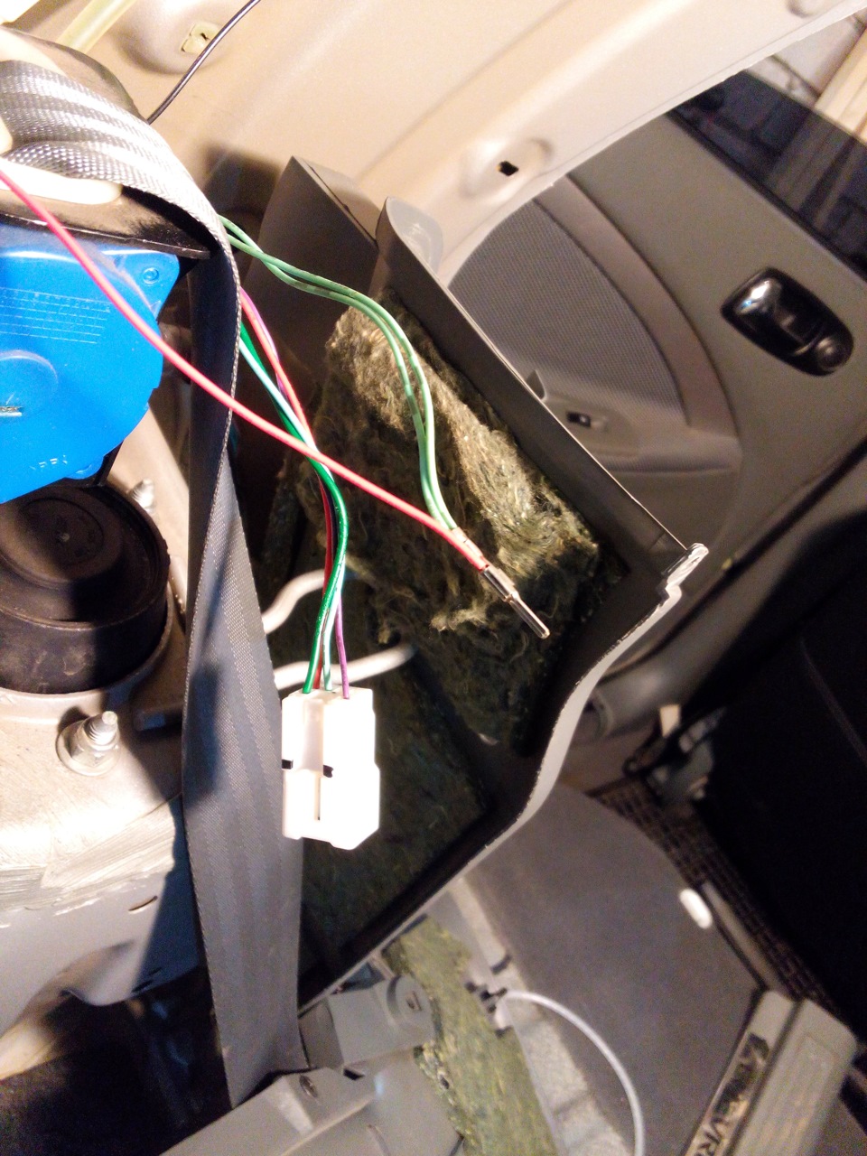 Установка парктроника ParkMaster 4DJ35 — Chevrolet Lacetti 5D, 1,6 л ...