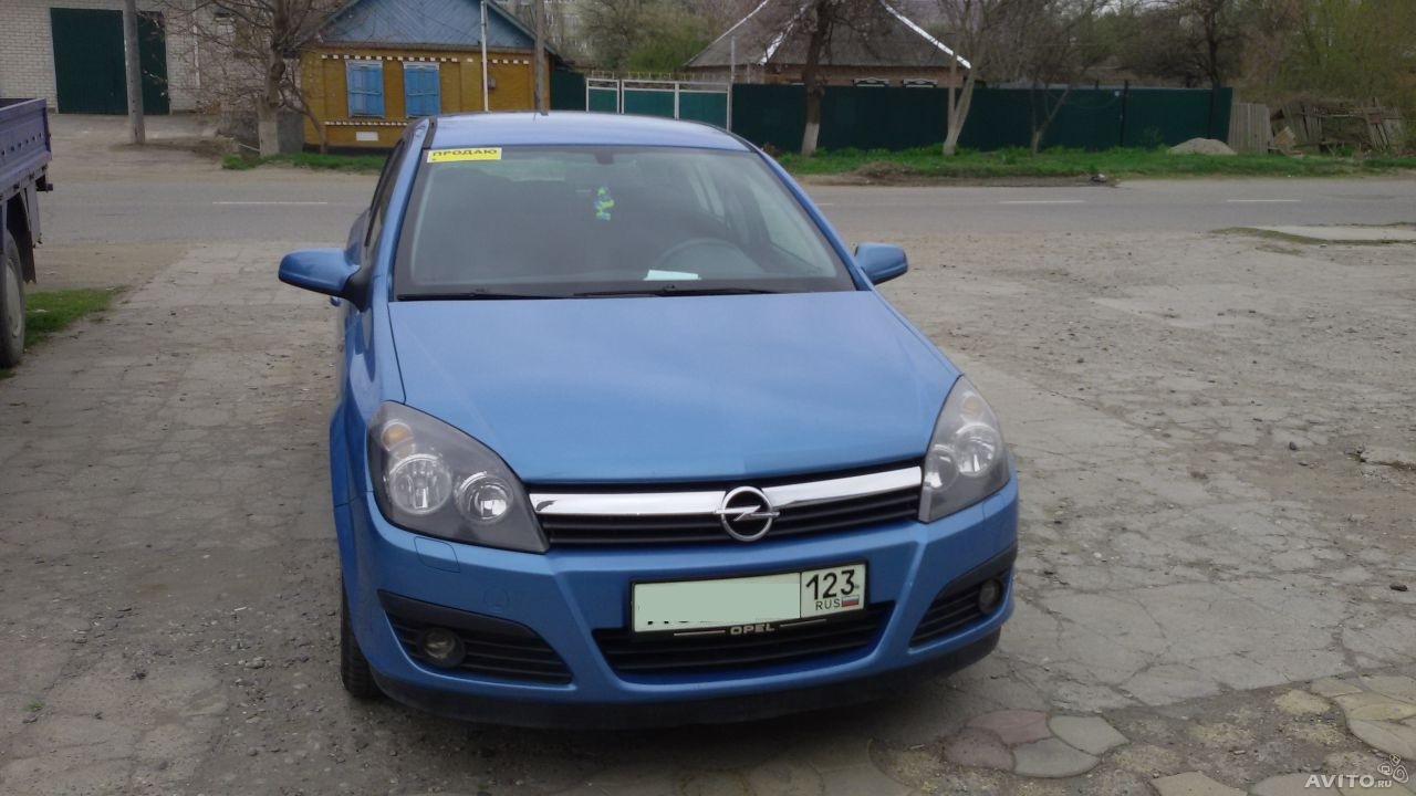 Opel Astra H 1.6 бензиновый 2005 | Ашка на Роботе на DRIVE2