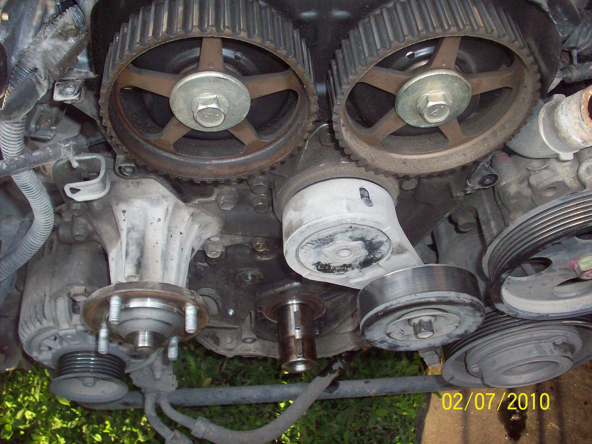 Замена ГРМ на моем Toyota Mark II, JZX93, 1JZ-GE - Toyota Mark II (90), 2,5 л, 1