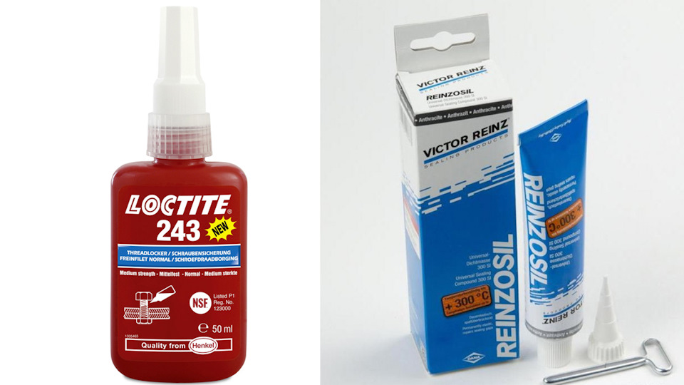 Loctite 243, VictorReinz Reinzosil — BMW 3 series (E36)