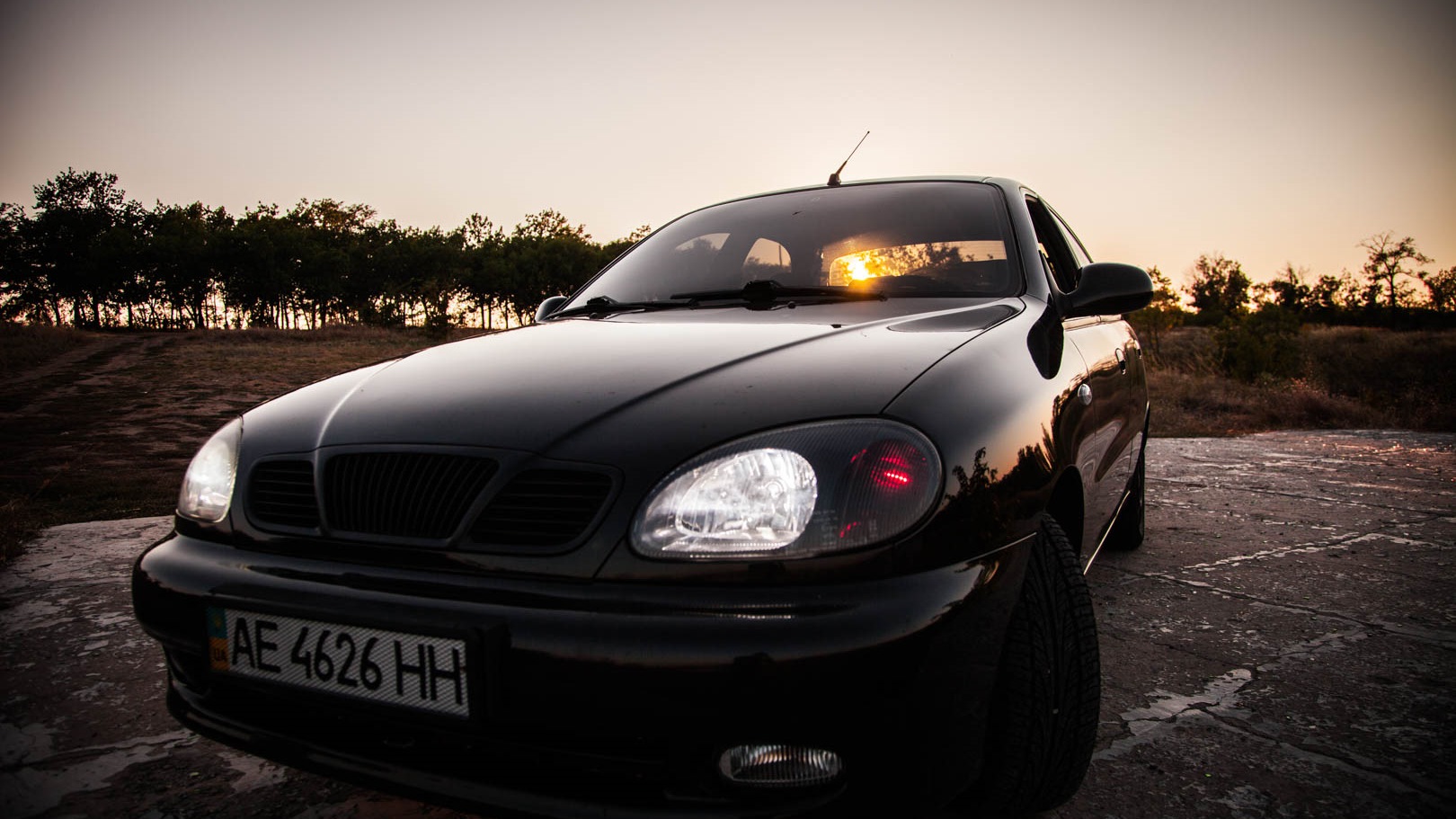 Chevrolet lanos Black