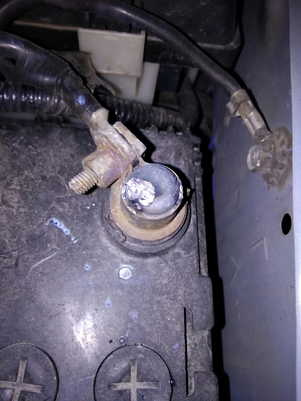 Если перепутать полярность — Subaru Impreza WRX (GD, GG), 2,5 л., 2006 ...