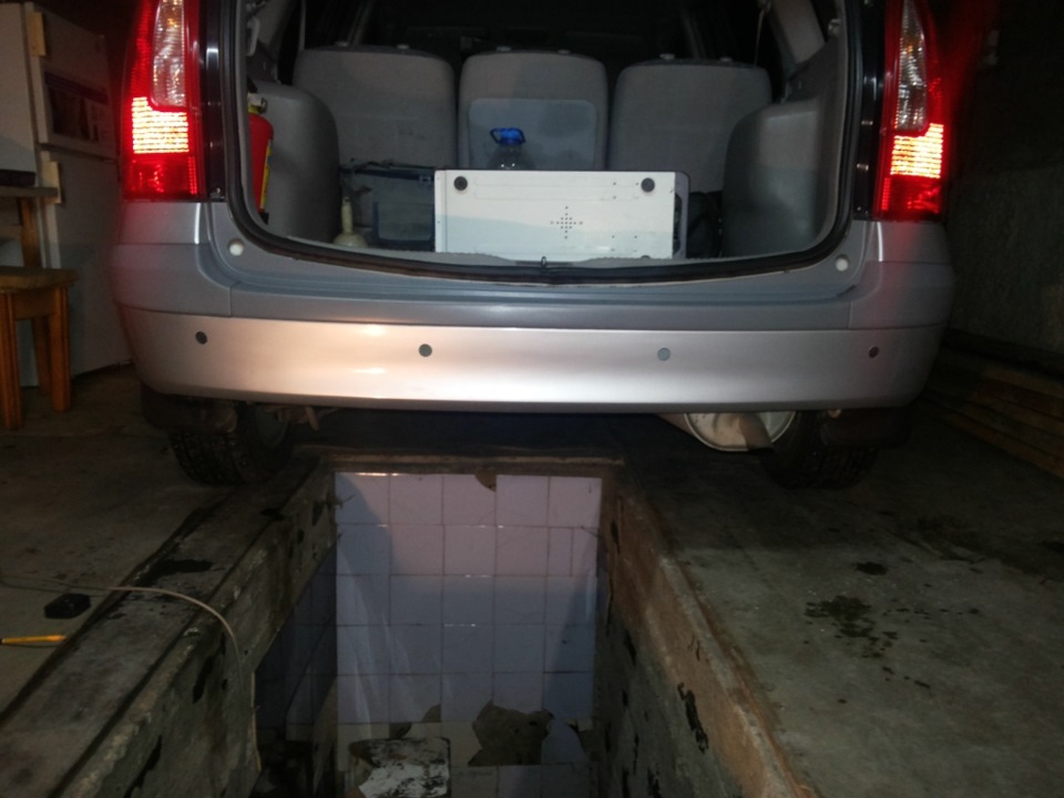 Установка парковочного радара — Mazda Premacy (1G), 1,8 л, 1999 года ...