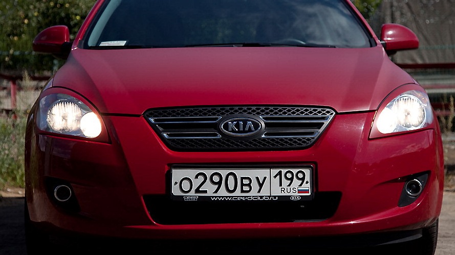 Замена резинок дворников — KIA Ceed (1G), 1,6 л, 2008 года | расходники ...