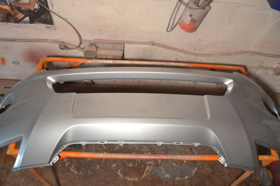 Замена и окраска бампера и установка ресниц — KIA Pro_Ceed, 1,6 л, 2008 ...