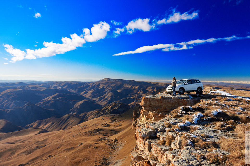 Фотосессия на фоне гор. — SsangYong Kyron, 2 л, 2014 года | фотография ...