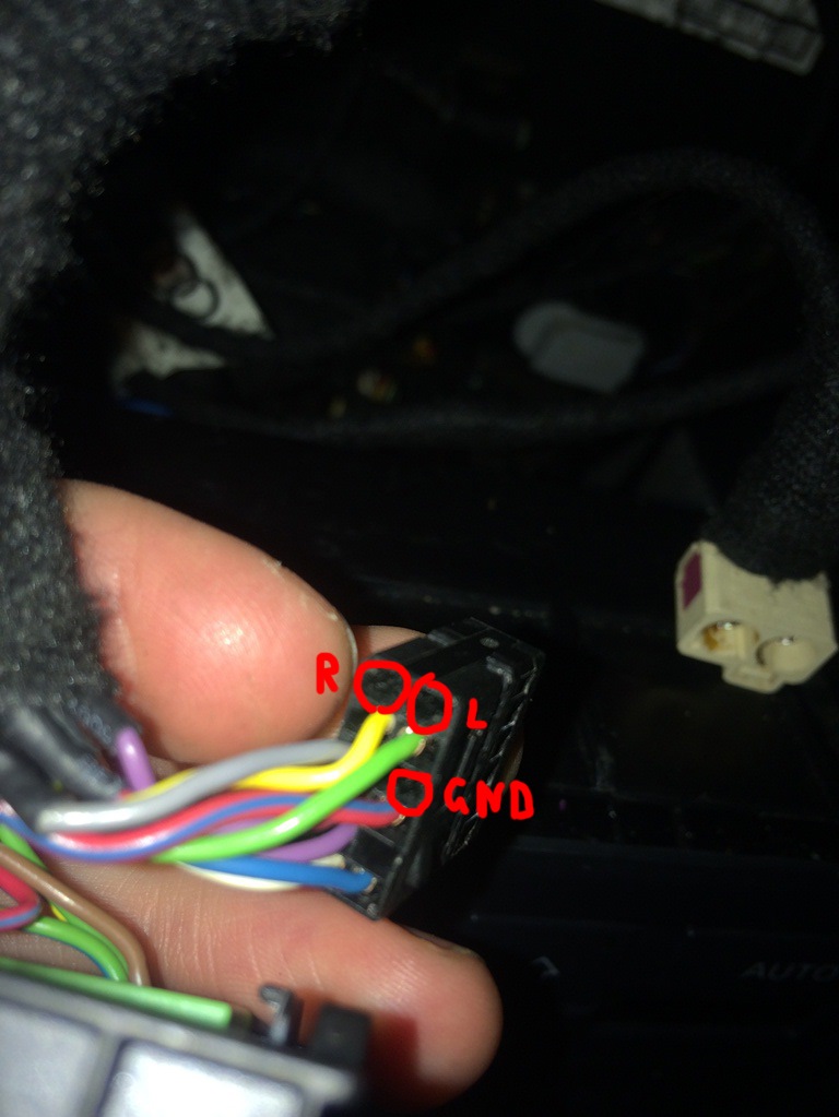 распиновка — Audi A4 (B7)