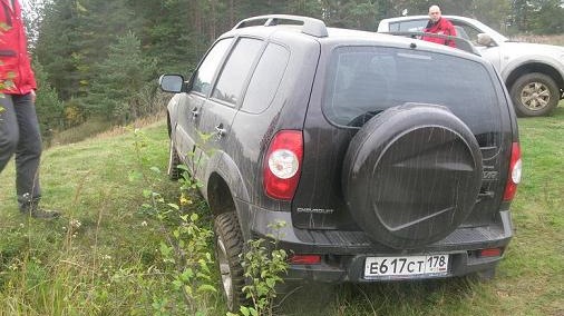 Фото Нивы на сегодняшний день - Lada 4x4 3D, 2 л, 2002 года кузовной ремонт DRIV