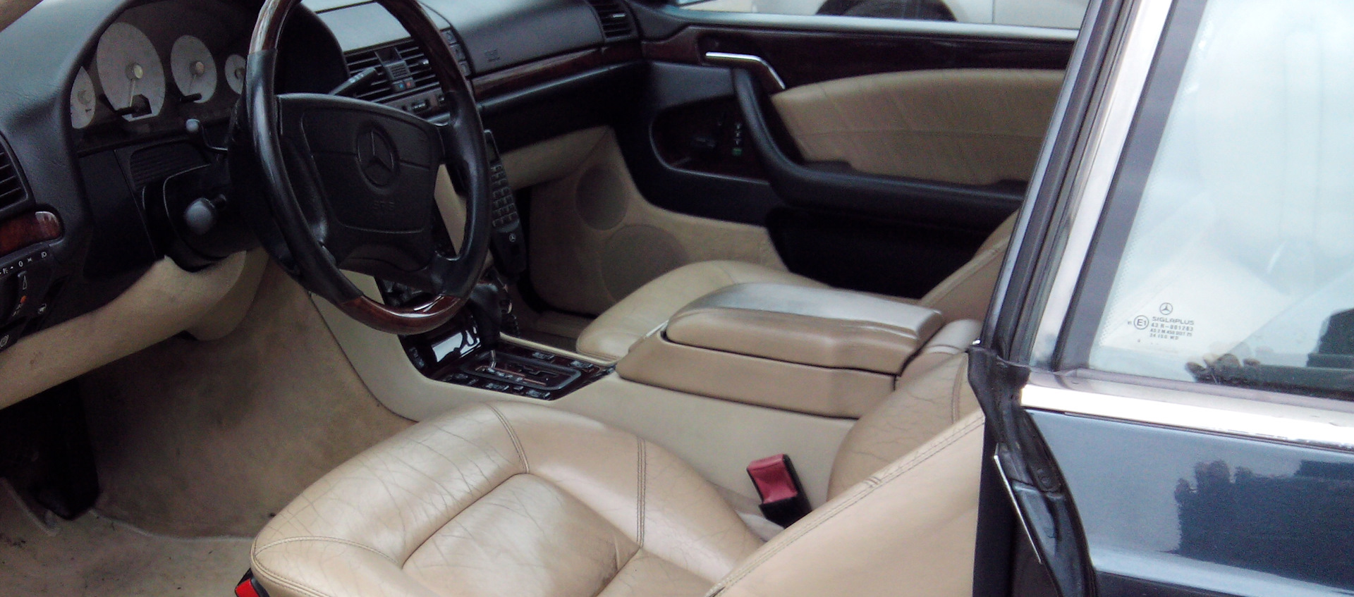 Кто в курсе как разобрать задний подлокотник? - Mercedes-Benz S-Class (W220), 5,