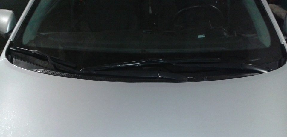 Установка резиновой прокладки от "Хендай Элантры" на жабо и камазовских ...