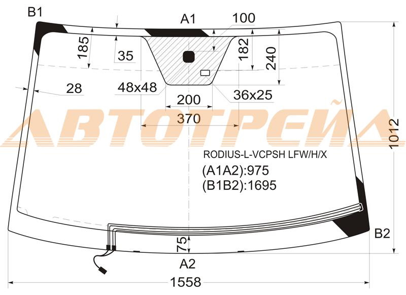 XYG RODIUS-L-VCPSH LFW/H/X — SsangYong Rodius. Запчасти на фото: R0DIUSLVCPSHLFWHX
