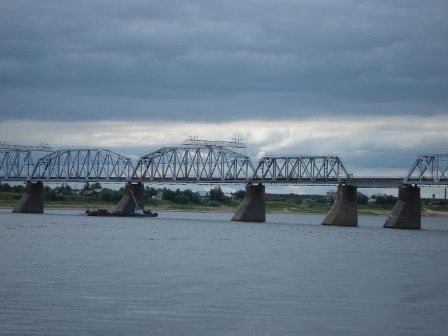 История строительства моста через печору