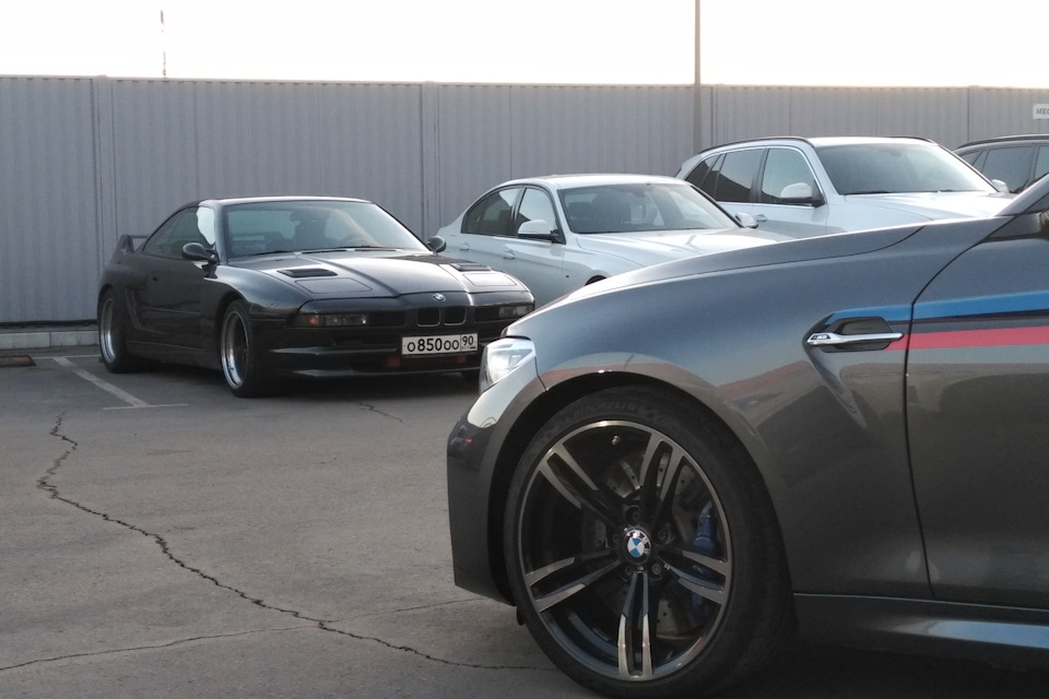 Обкатка после замены тормозных дисков, колодок и ручника — BMW 8 series ...