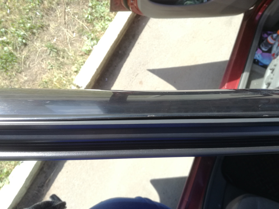 Дефлектор пассажира за водителем — Chevrolet Rezzo