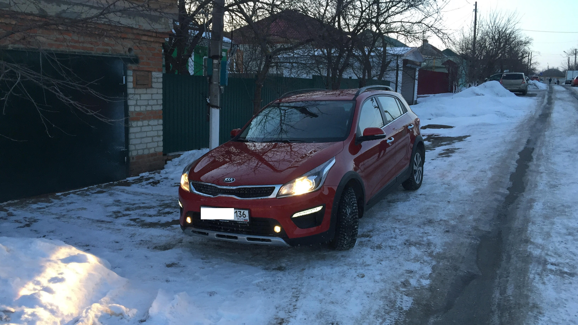 KIA Rio X-Line 1.6 бензиновый 2018 | ReD_rEd_RED на DRIVE2