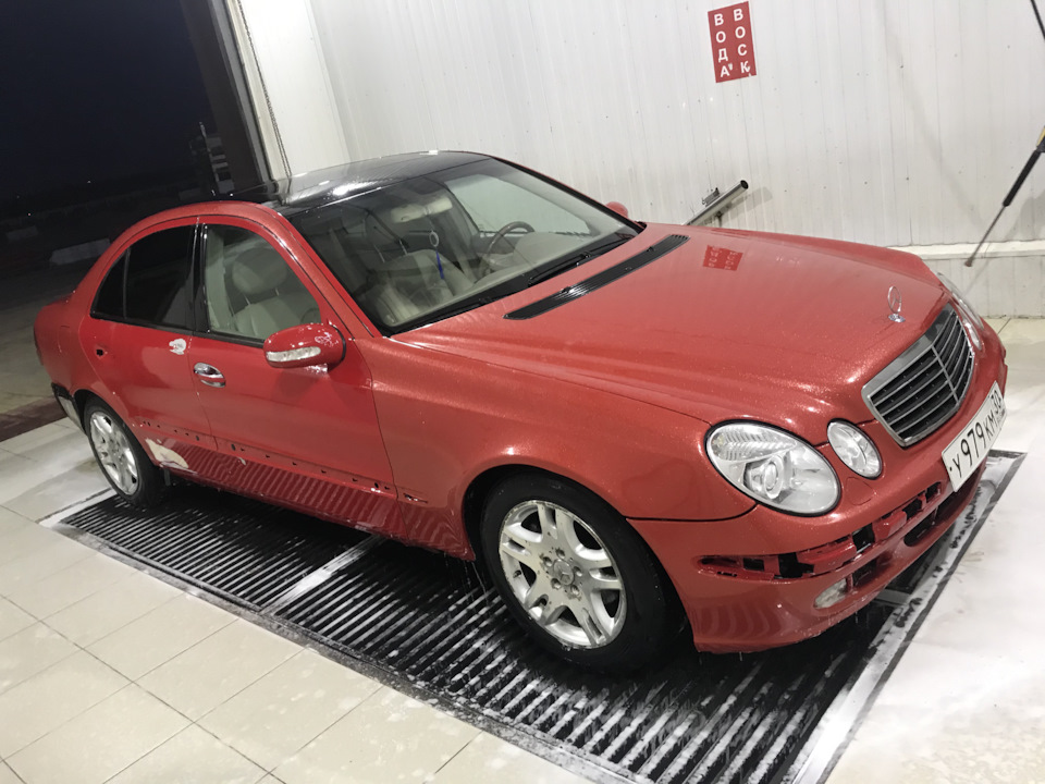 Замена соленоида АКПП 722.696 — Mercedes-Benz E-class (W211), 2,6 л ...