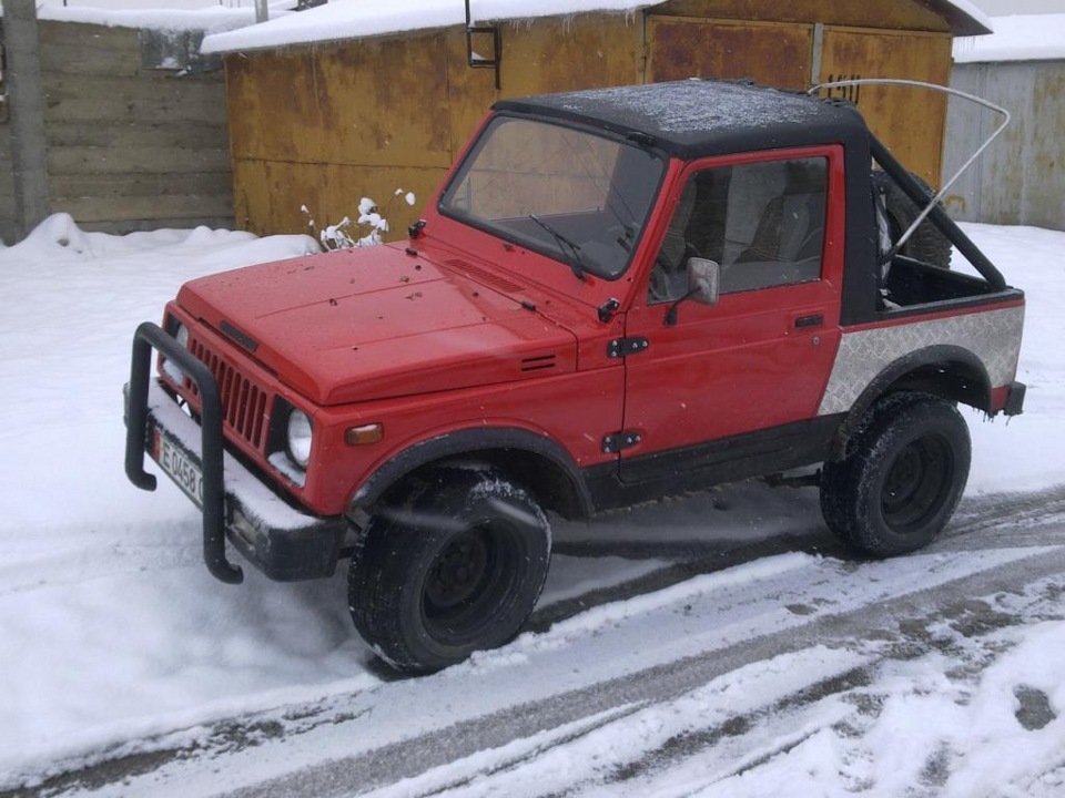 Выходные прошли плодотворно.Самец Покрашен… — Suzuki Samurai, 1 л, 1983 ...