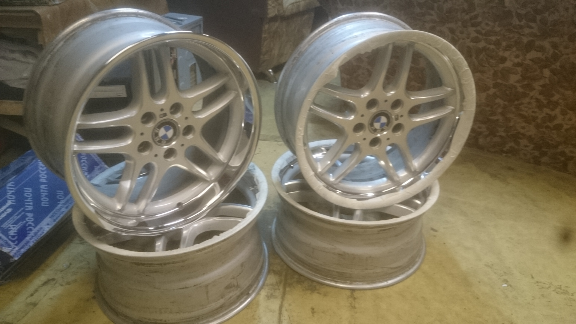 Купил диски BMW стиль М37 — BMW 5 series (E34), 3 л, 1991 года ...