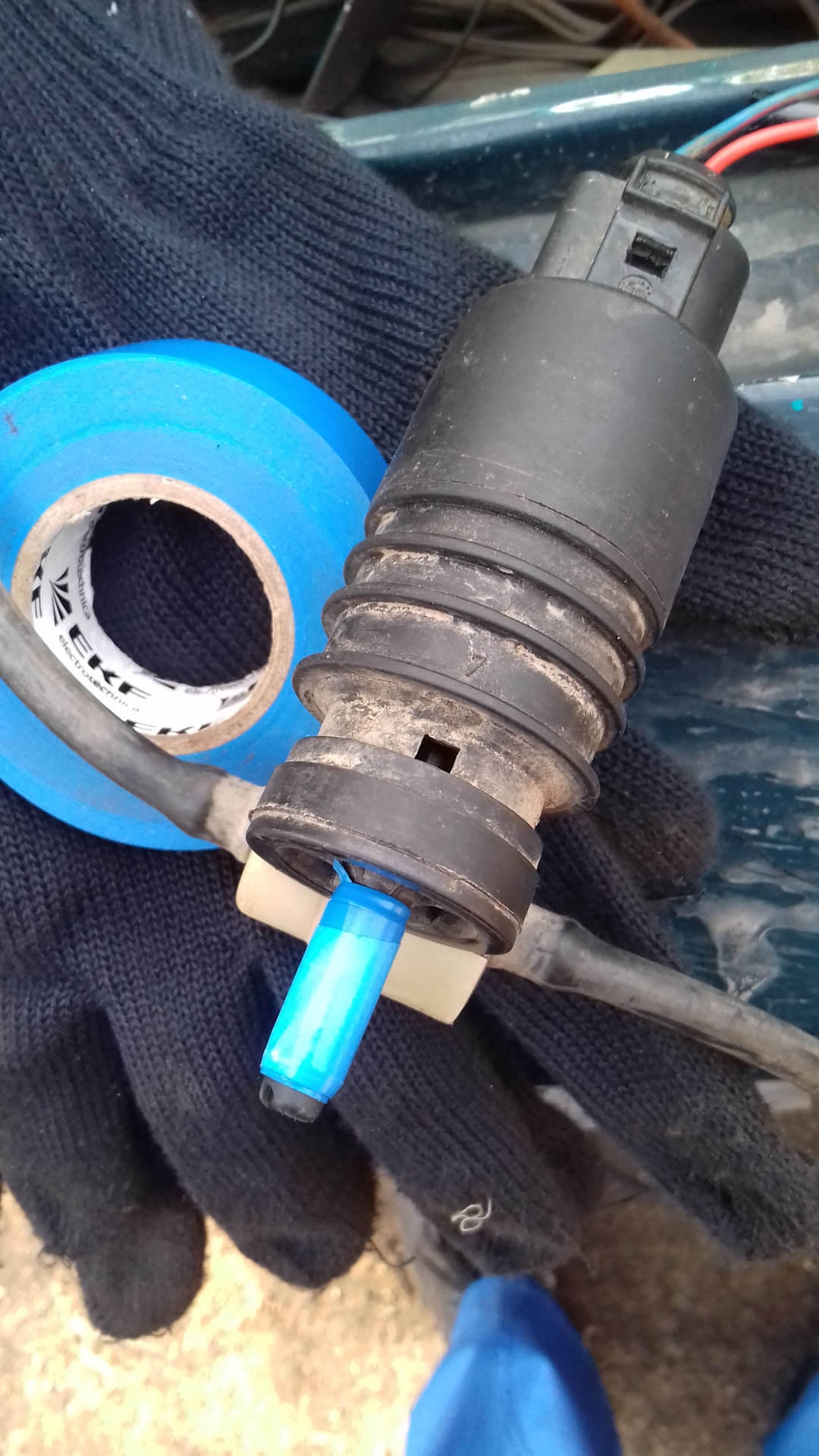 Японский мотор омывателя от аутлендера XL — Lada 2106, 1,6 л, 2001 года ...