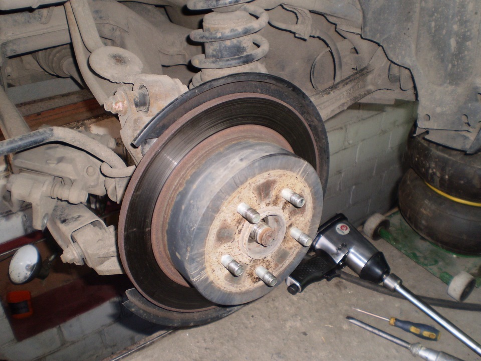 Подшипник задней ступицы умер((((((((((( — Subaru Outback (BP), 2,5 л ...