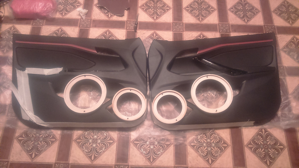 Дверная карта веста автозвук