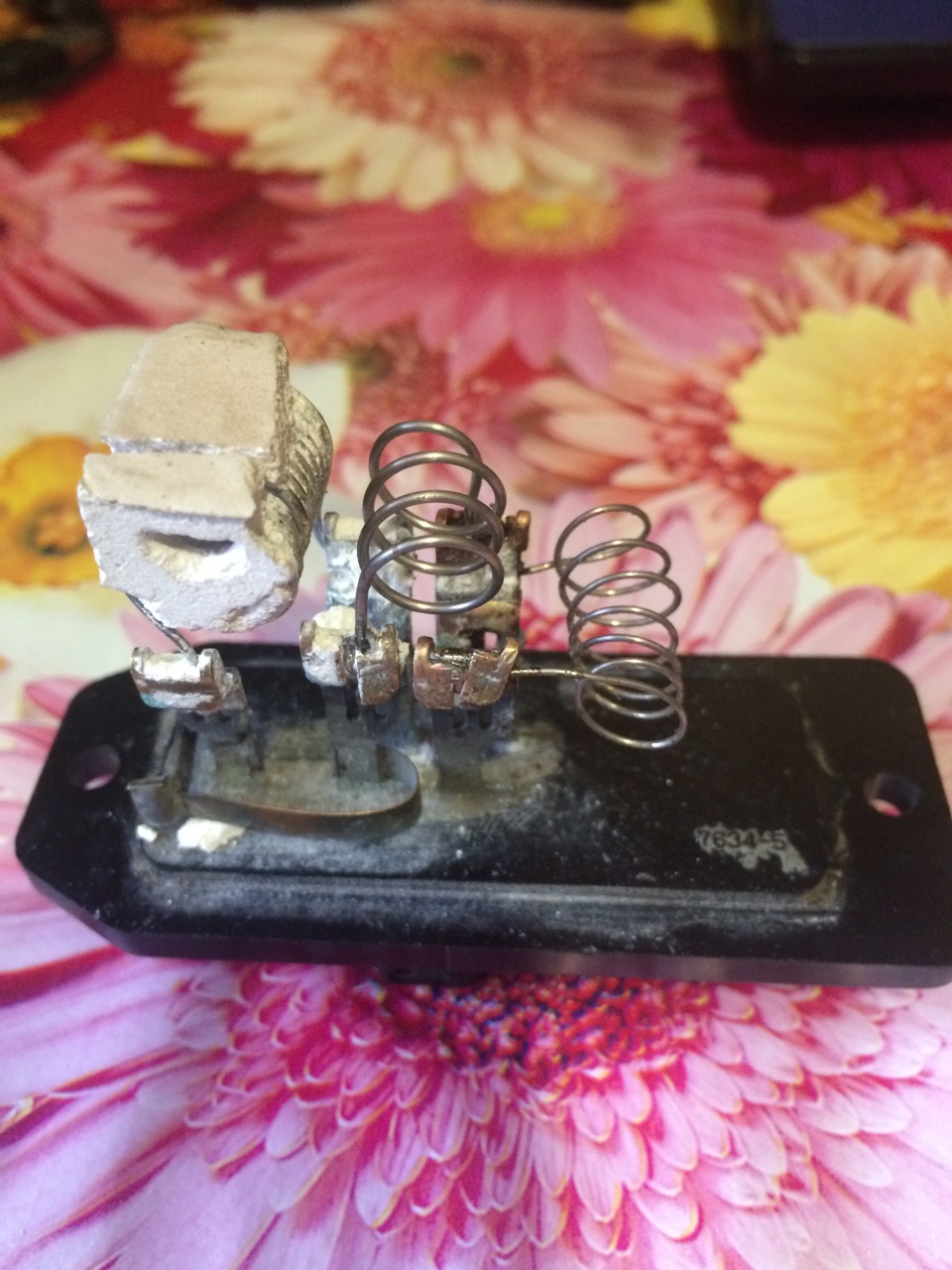 Восстановление реостата(вариатор добавочный печки) — Mitsubishi Colt V ...