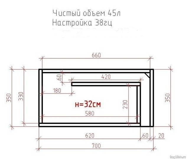 Короб под pioneer ts w304r