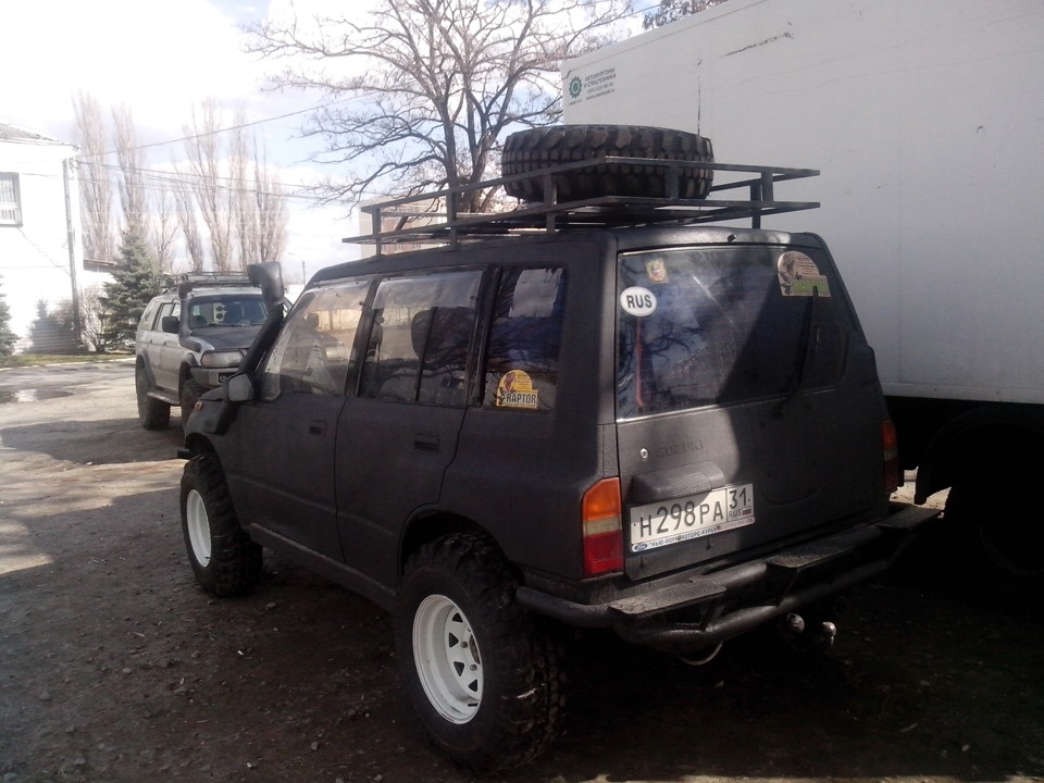 Покраска Suzuki Escudo защитным покрытием RAPTOR "Белгород ...