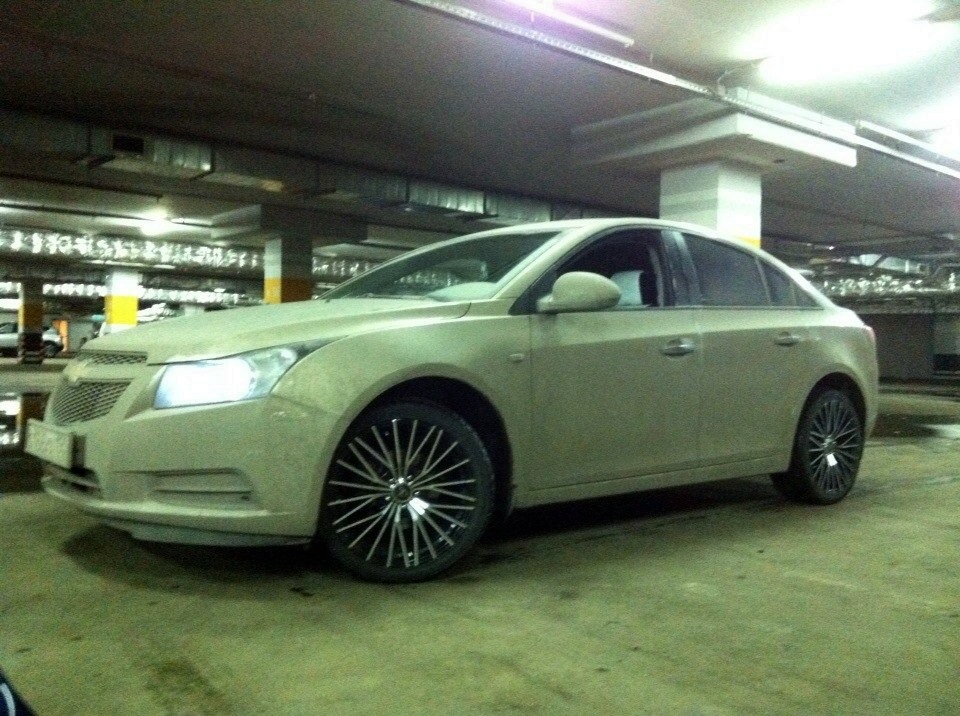 неудержался или примерка дисков. — Chevrolet Cruze (1G), 1,6 л, 2012 ...