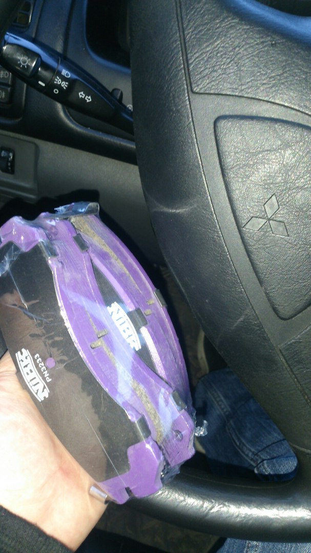 Переход с 1поршневых на 2х поршневые тормоза — Mitsubishi Galant (8G ...