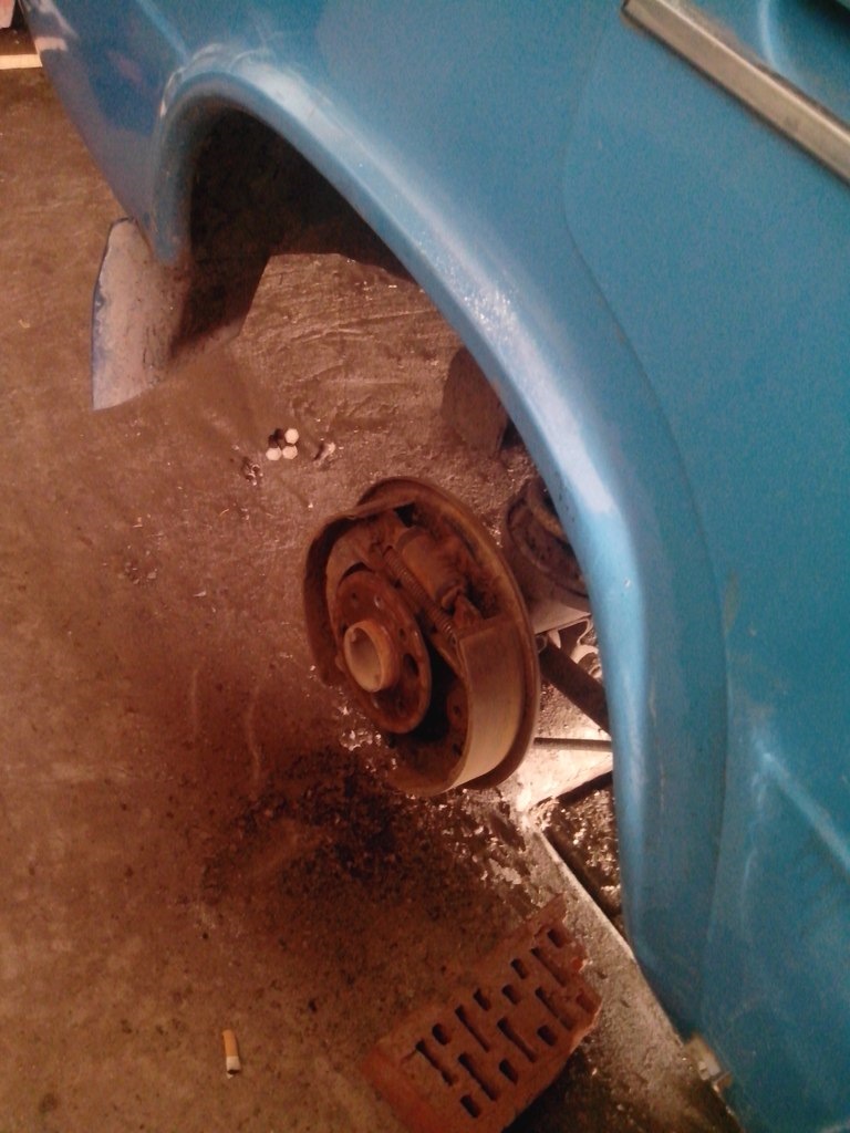 Задние тормоза и мелочёвка. — Lada 21063, 1,6 л, 1984 года | своими ...