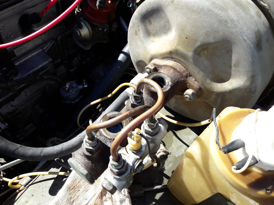 Замена ГТЦ — УАЗ 31512, 2,4 л, 1993 года | расходники | DRIVE2