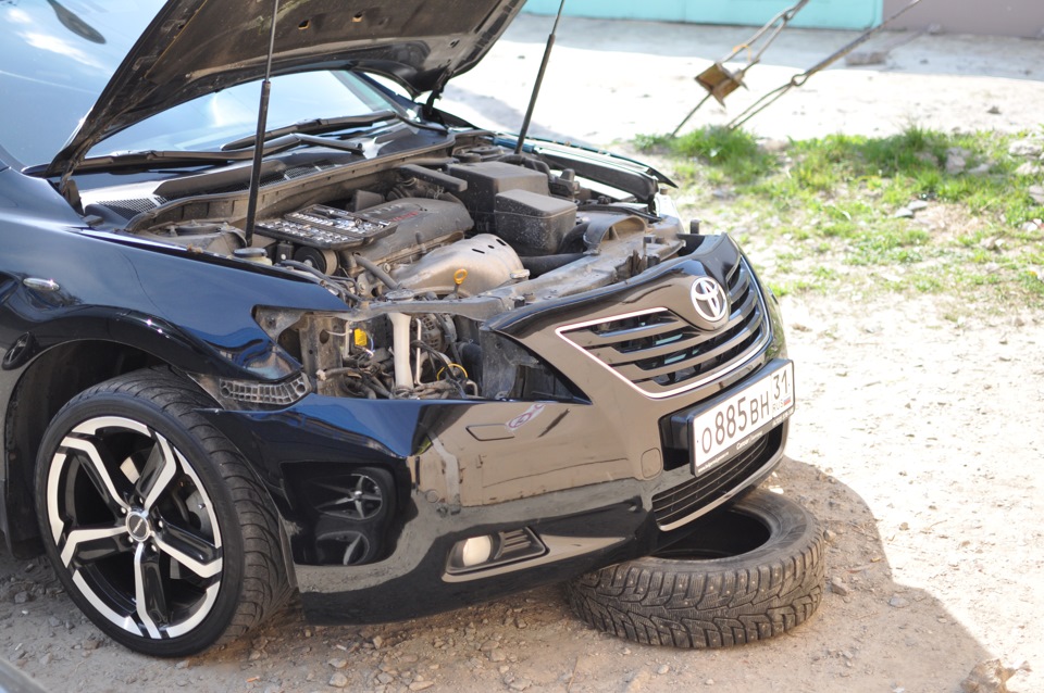 Покраска Фар TOYOTA Camry — DRIVE2