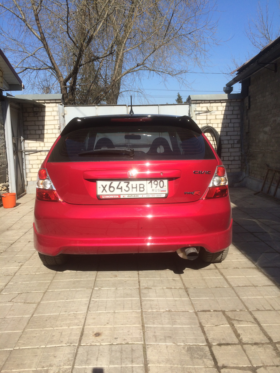 Фото в бортжурнале Honda Civic Type R (2G)