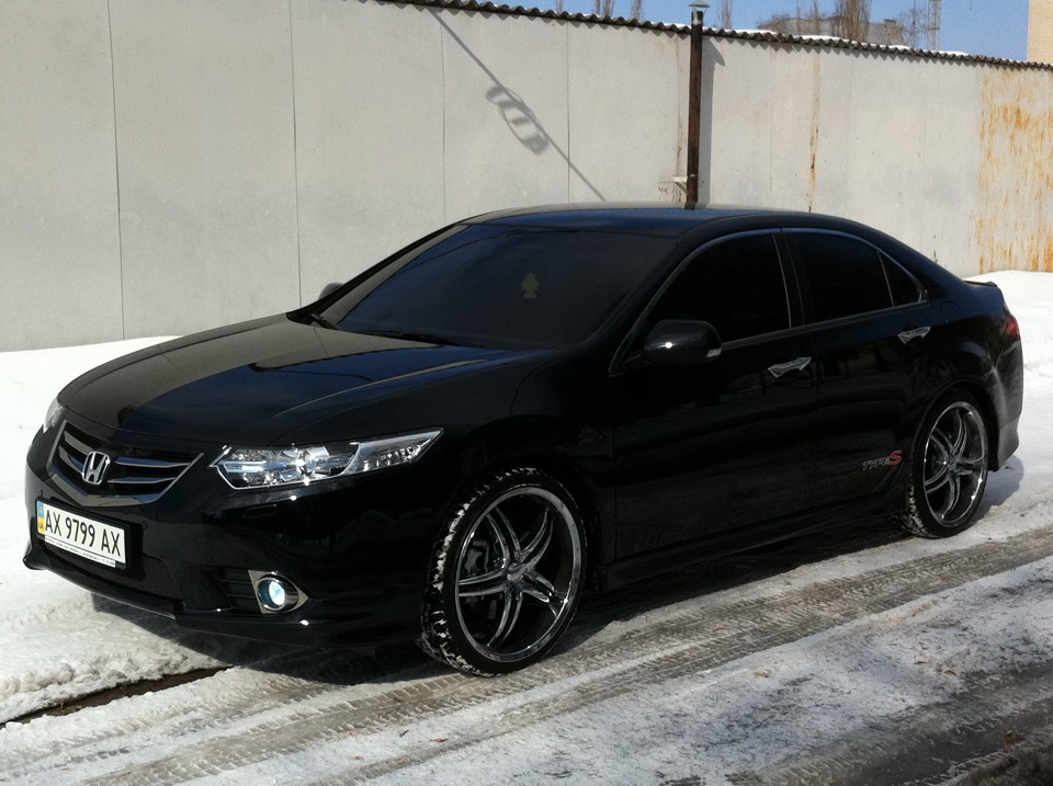 Хонда аккорд 8 2.4 рестайлинг тюнинг фото Новые катки Viscera Wheels VSC 770 R20 - Honda Accord (8G), 3,5 л, 2012 года кол