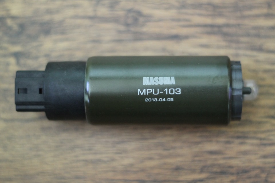 MPU103 Насос топливный Masuma 150L/h, 3kg/cm2, сетка MPU-002, carbon ...