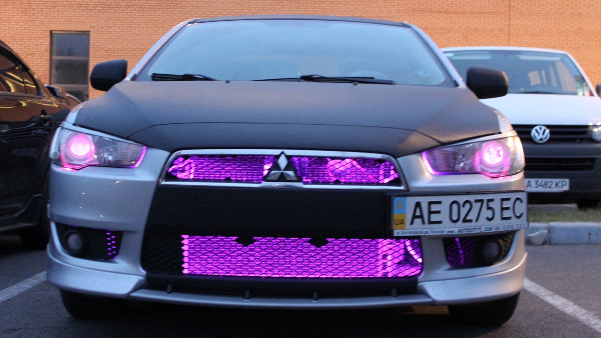 Mitsubishi Lancer 10 Purple