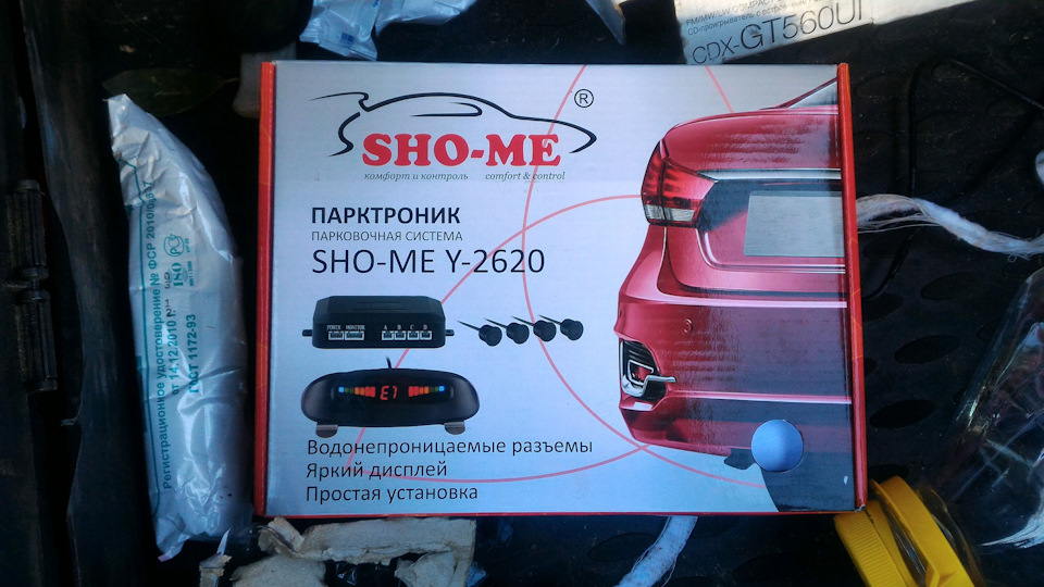 Парктроник sho me 2612 инструкция