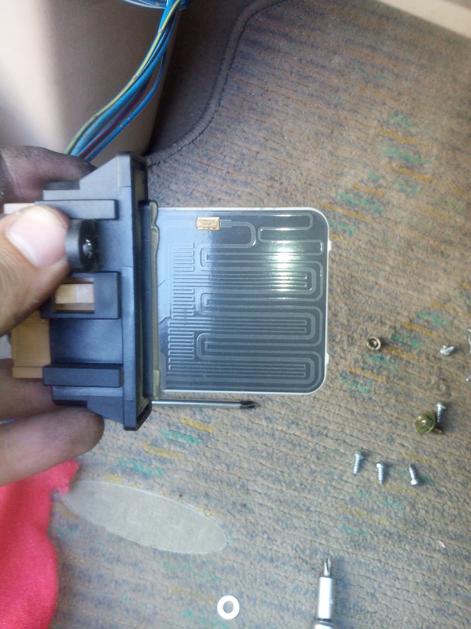 Мотор печки на Nissan Bluebird Sylphy QG10 купить в Екатеринбурге