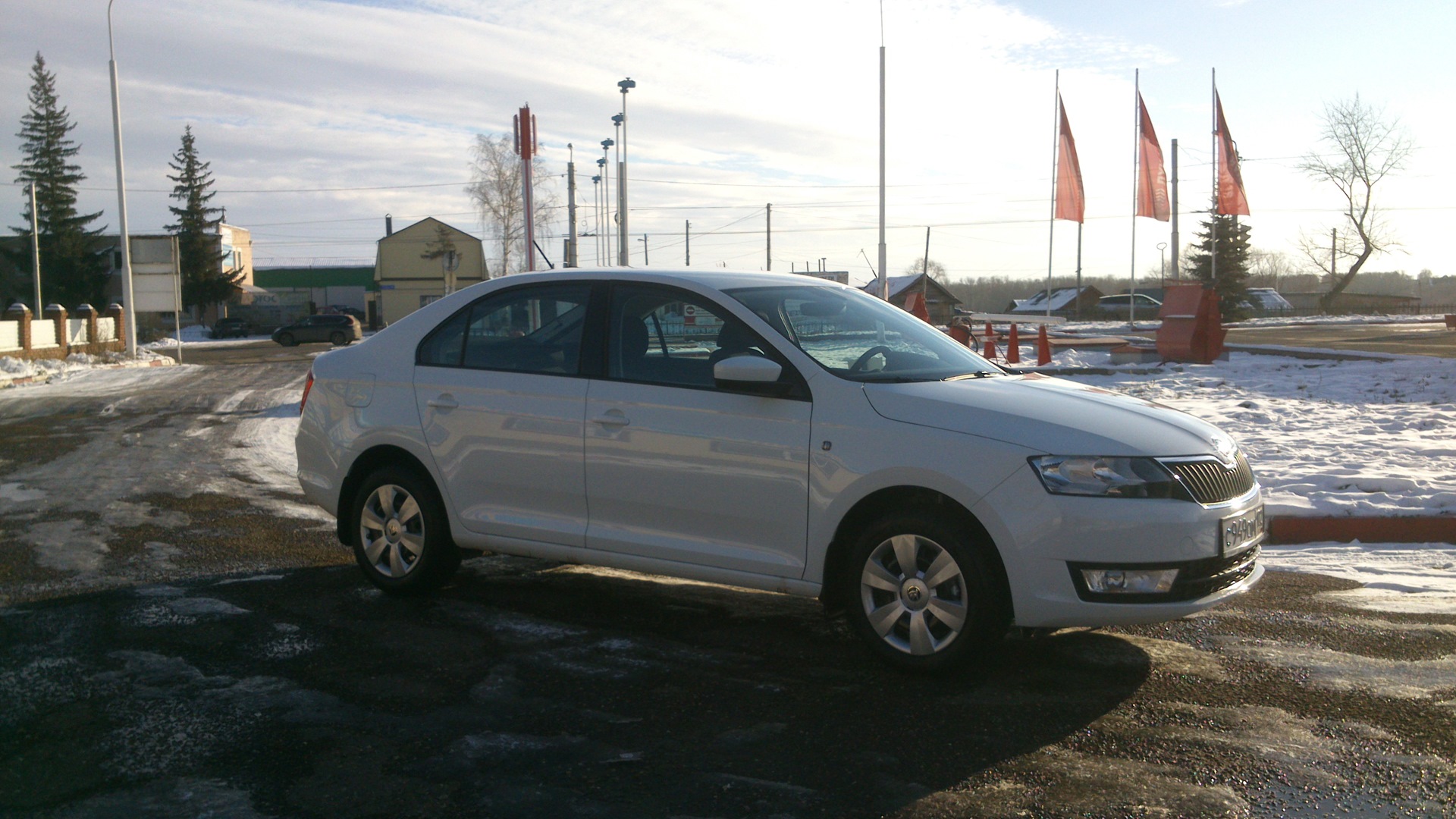 Skoda Rapid (1G) 1.6 бензиновый 2015 | Пражская Спарта на DRIVE2