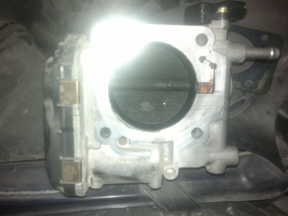 Чистка заслонки — DRIVE2