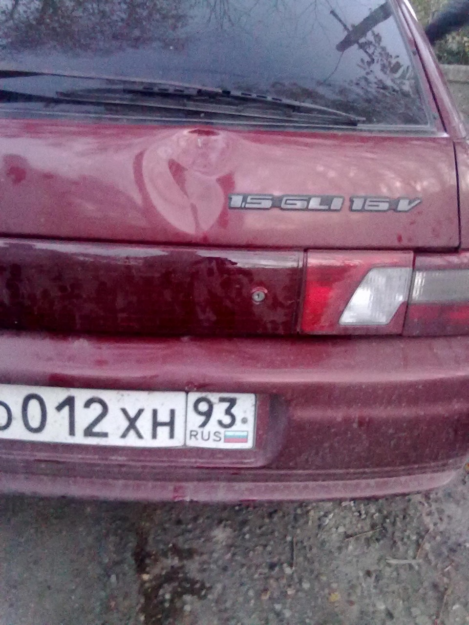 Обидно — Lada 21124, 1,5 л, 2004 года | ДТП | DRIVE2