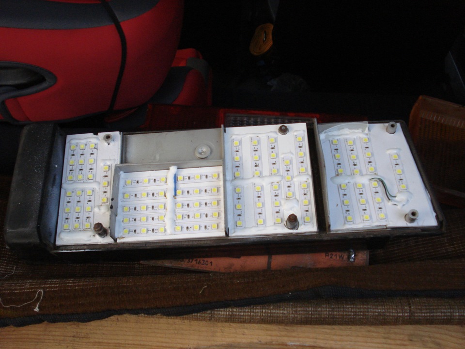 Светодиоды в задних фонарях — ЗАЗ 1102, 1,1 л, 1989 года | электроника ...