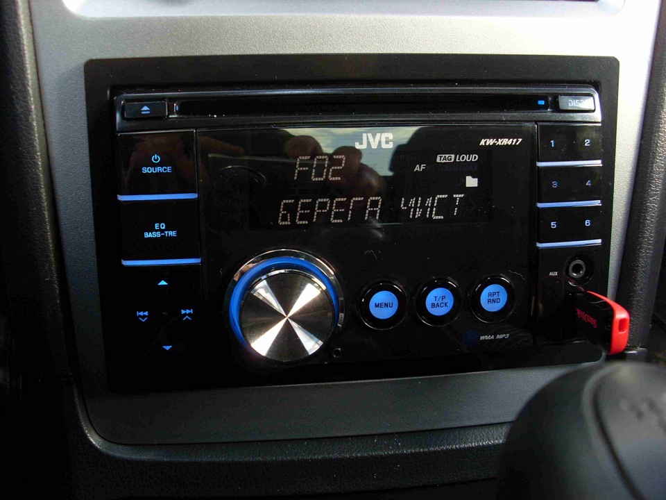 ГУ-JVC KW-XR417 EE — Daewoo Nexia (N150), 1,6 л, 2009 года | автозвук ...